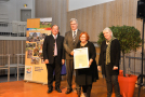 Untermerzbach, Gemeinde Untermerzbach, Lkr. Haßberge erhielt den Sonderpreis des Bezirk Unterfranken für ihre vorbildliche Gemeindebücherei im Bürgertreff KOMM.