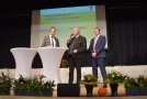  Grußworte: Tilmann Schöberl, Klaus Schmid (Bürgermeister), Michael Fahmüller (Landrat)
