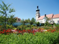 Klostergarten der Franziskaner in der Oberpfalz