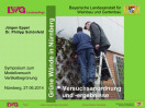 Vortrag Grüne Wände in Nürnberg Versuchsanordnung und -ergebnisse