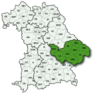 Regierungsbezirk Niederbayern