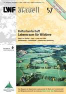 Titelseite der LWF-aktuell-Ausgabe: "Kulturlandschaft - Lebensraum für Wildtiere"