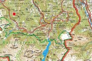 Die Karte zeigt das Berchtesgadener Land.