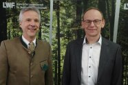 Gruppenbild von Dr. Peter Pröbstle und Hubertus Wörner