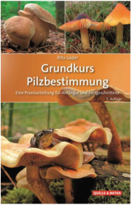 Ein Buchcover mit Pilzen
