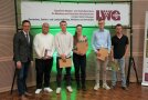 Ein Teil der Klasse W1 mit Dr. Daniel Heßdörfer