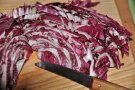 Radicchio schneiden