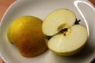 aufgeschnittener Apfel