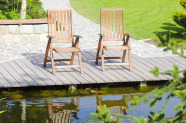 Gartenstühle Holz Terrasse