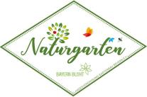 Plakette "Bayern blüht - Naturgarten" für zertifizerte Gärten
