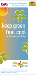 Broschüre "keep green - feel cool der Klimawandel-Garten" 