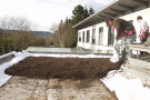 Gemüse auf dem Dach begnügt sich mit dem gleichen Schichtaufbau wie bei einer extensiven Dachbegrünung.