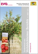 Titelseite des Forschungsberichts mit Bild von Apfelbaum und Äpfeln in kleinem Korb