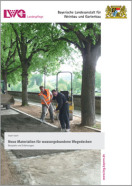 Neue Materialien für wassergebundene Wegedecken Titelseite