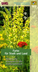 Merkblatt "Farbe für Stadt und Land - Artenreiche Ansaaten für den Siedlungsbereich"