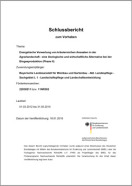 Titelseite - Energie aus Wildpflanzhen FNR Abschlussbericht Phase II