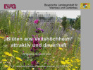 Titelseite zum Vortrag Blüten aus Veitshöchheim