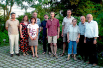 Unternehmensberater Kurt Sachs (re.) legte beim Gespächsforum Betriebswirtschaft im GaLaBau in Veitshöchheim seine Vorstellungen zu den Themen „Werte schöpfen“ dar.