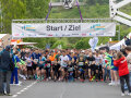 Enges Gedränge beim Start.