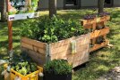 Pallettenbeete - horziontal und vertikal