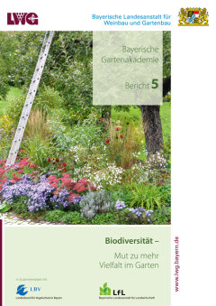 Buchcover auf dem ein blühender Garten mit einem Baum an dem eine Leiter steht zu sehen ist.