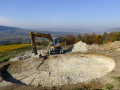 Pilotanlage Bewässerung Fundament-Bau